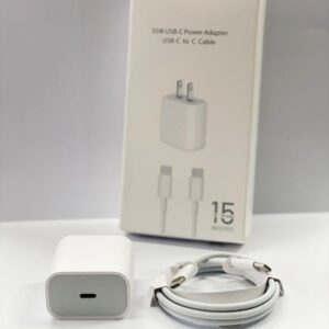 Cargador 35w con Cable C - C iPh15