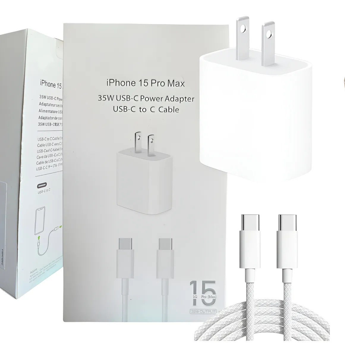 Cargador 35w con Cable C - C iPh15 - Image 3