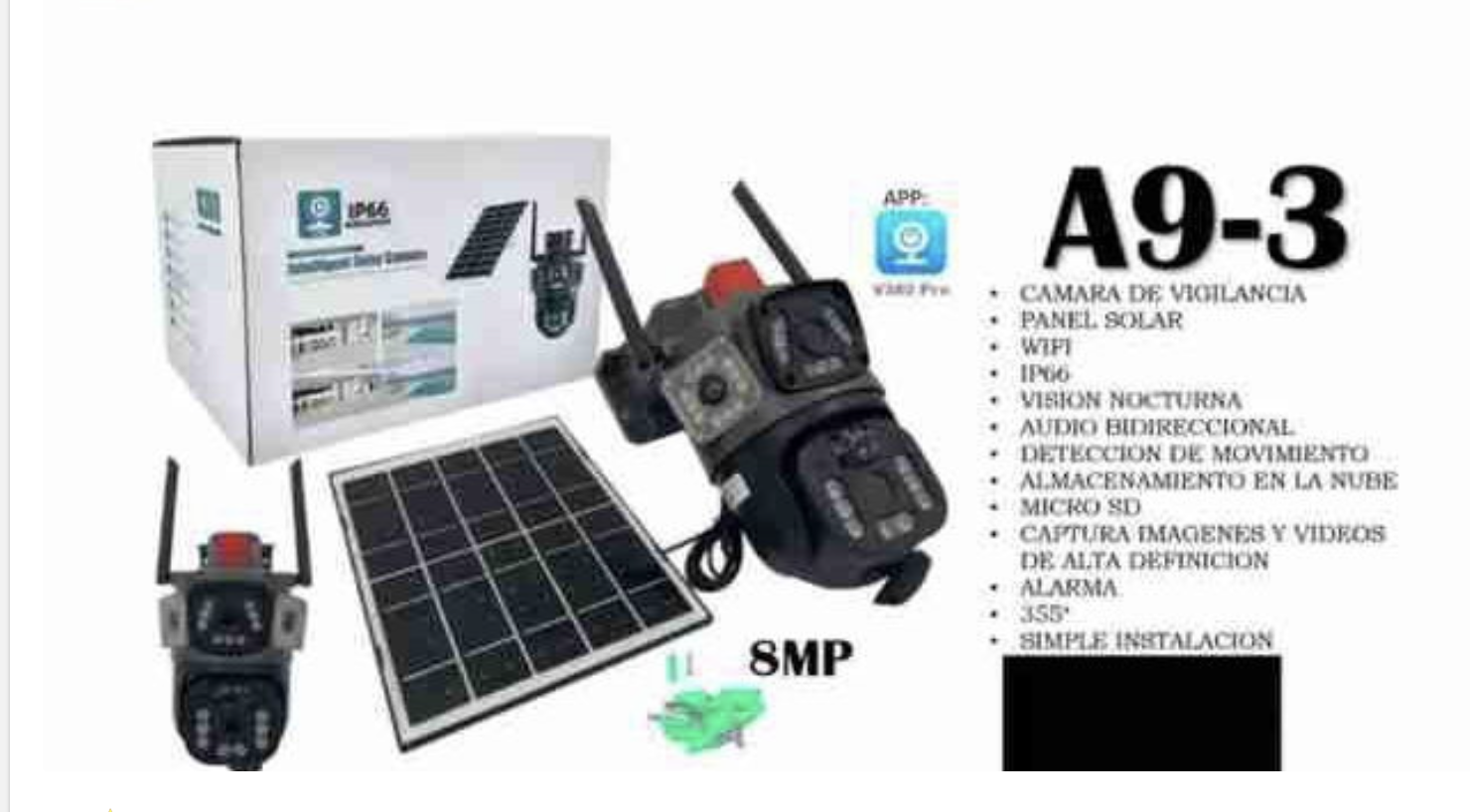 CAMARA SOLAR A93 - Image 3