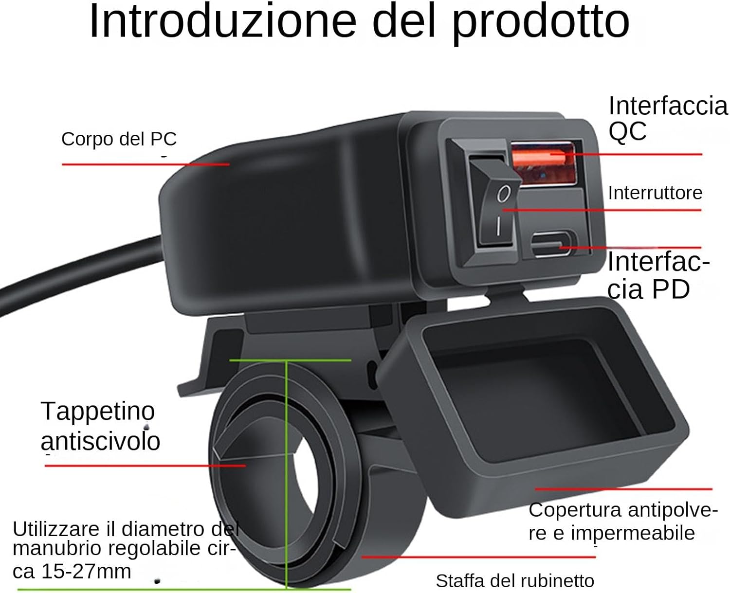 Cargador de moto para teléfono - Image 5