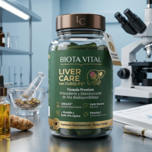 LIVER CARE con CURQLIFE 60 caps HIGADO