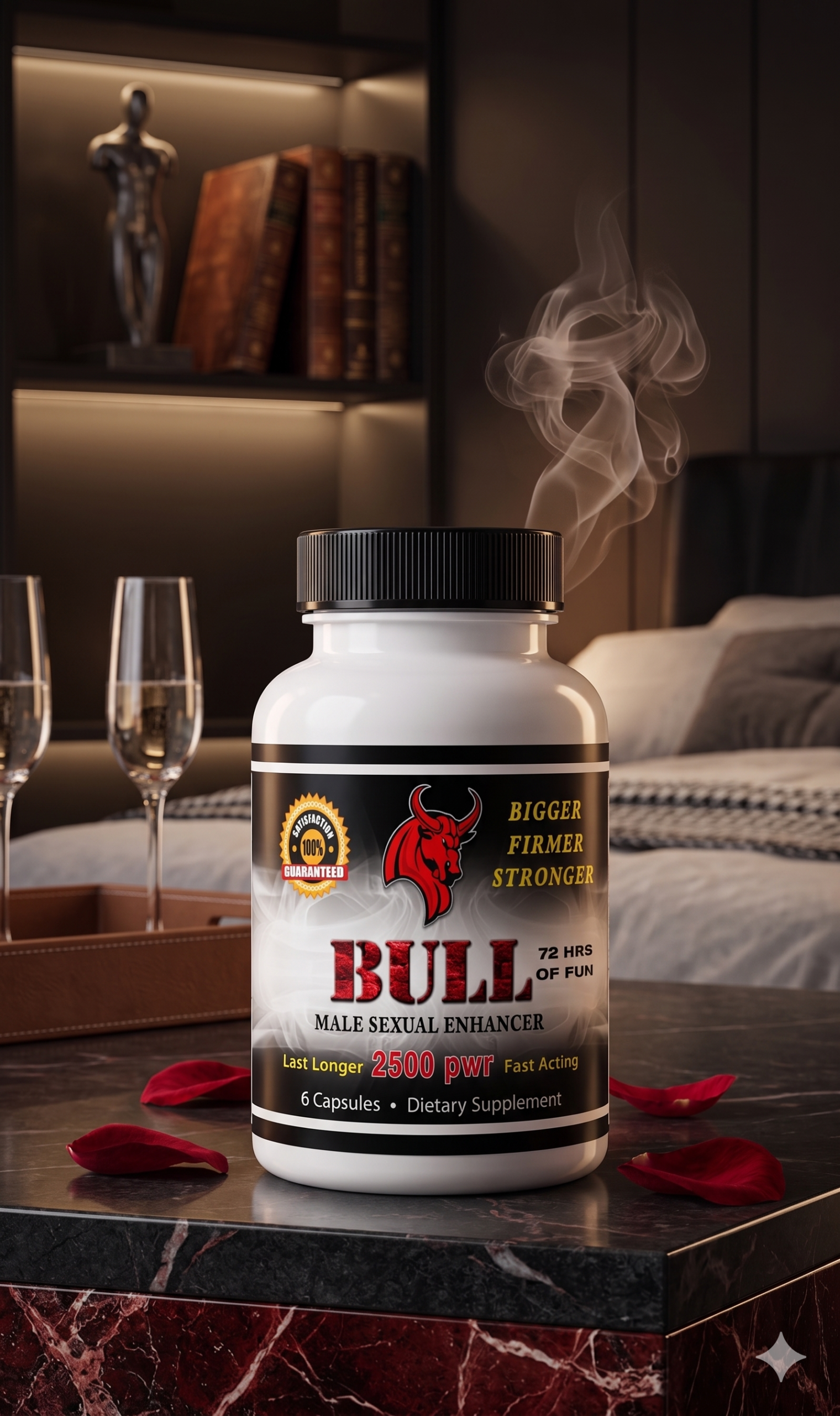 BULL CAPSULA X6 POTENCIADOR SEX 2500 PWR
