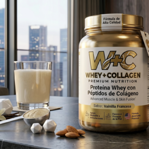 PROTEINA WHEY + PEPTIDOS DE COLAGENO 2Lb