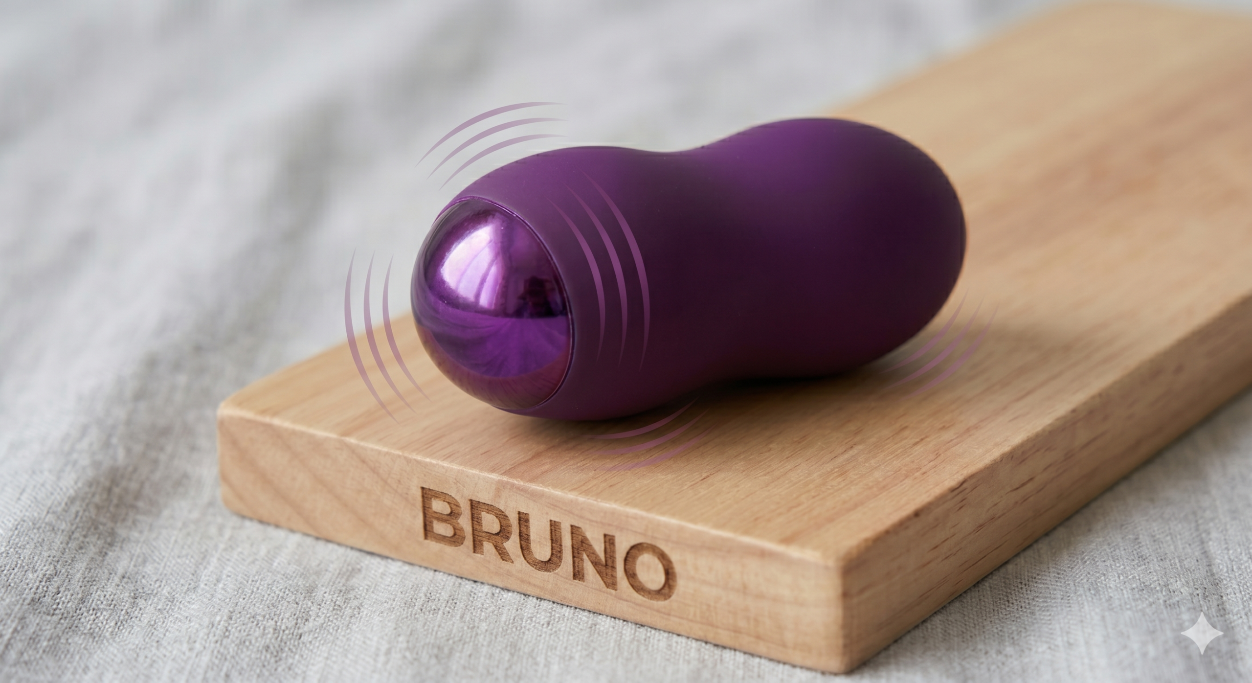 Huevo Vibrador Bruno - Morado - Image 3